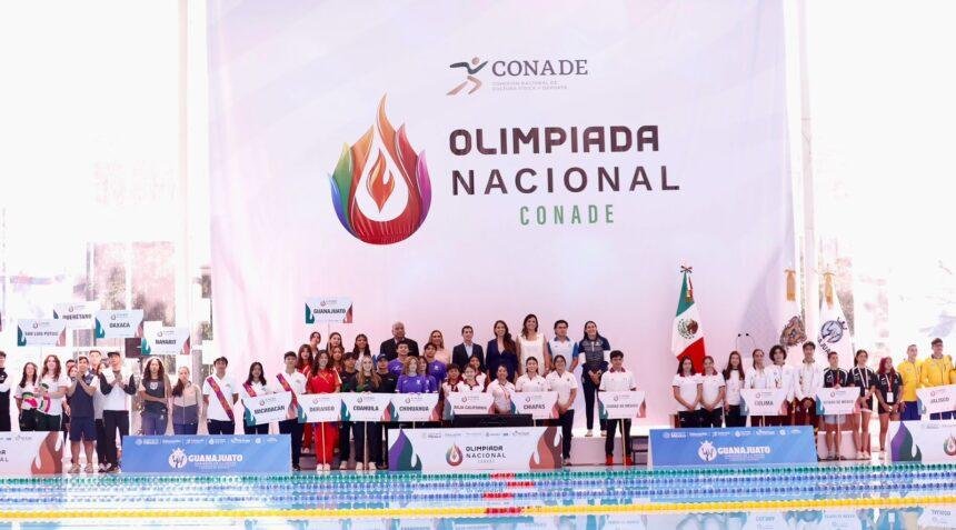 Libia inaugura la Olimpiada de Natación CONADE 2023
