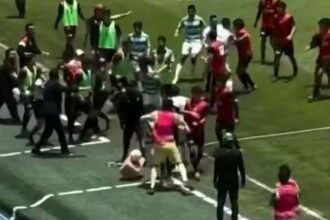 Luis Michel y el juvenil de Santos desatan pelea en la Final Sub-19