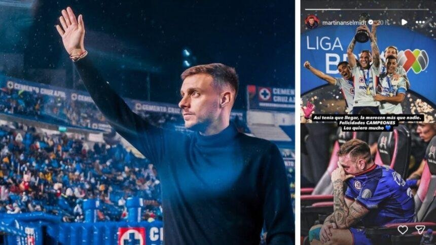 Martín Anselmi felicita a Cruz Azul por su décima estrella