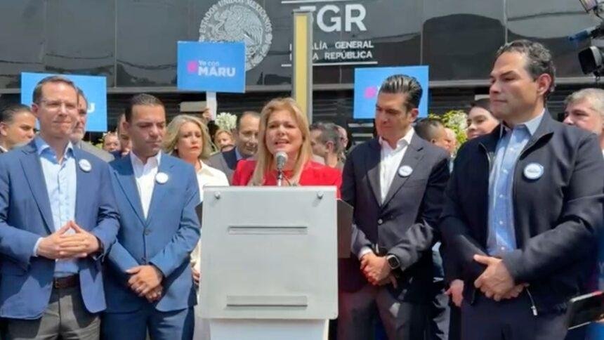 Maru Campos denuncia intento de la FGR para fabricar un caso en su contra