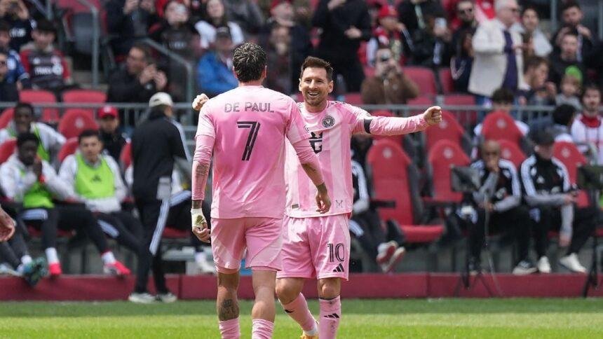 Messi lidera la victoria del Inter Miami sobre Toronto con un gol y asistencias