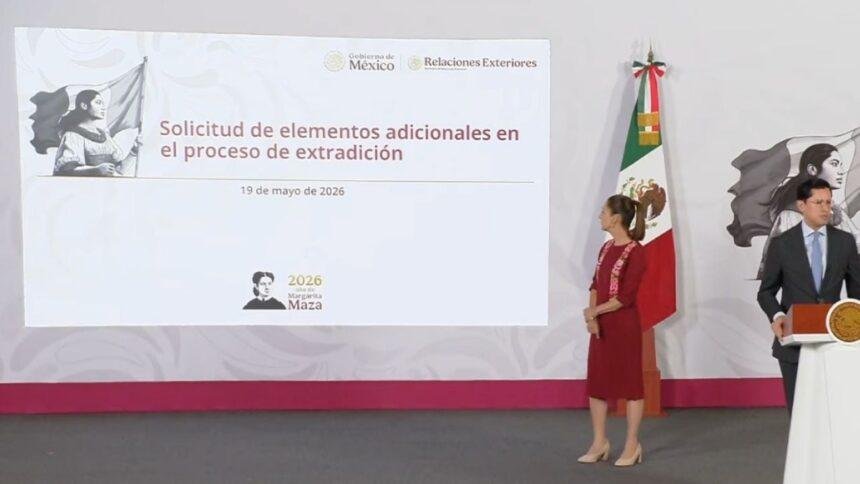 México reclama a Estados Unidos extradición de 269 personas sin respuesta.