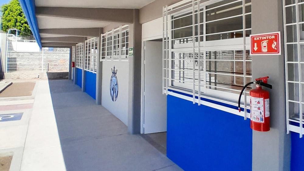 Modernización de la secundaria general Rufino Tamayo en León