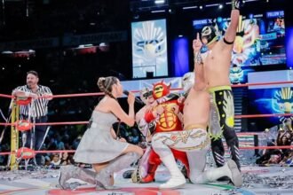 Natalia Jiménez y Místico celebran 20 años de 'Me Muero' en Arena México