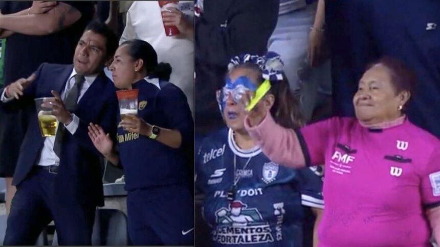 Oficinista y árbitra, los protagonistas inesperados del Pachuca vs Pumas