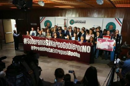 pan presenta denuncia contra rocha moya ante la corte penal PAN presenta denuncia contra Rocha Moya ante la Corte Penal Internacional.