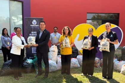 Procuraduría Ambiental entrega tapones de plástico al CRIT en apoyo social.