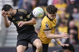 Raúl Jiménez recibe ovación de pie en su regreso al Molineux