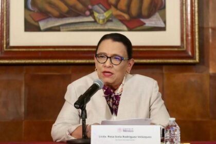Rosa Icela Rodríguez elude responder sobre ubicación de Rocha Moya