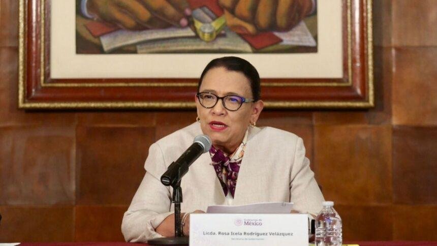 Rosa Icela Rodríguez elude responder sobre ubicación de Rocha Moya