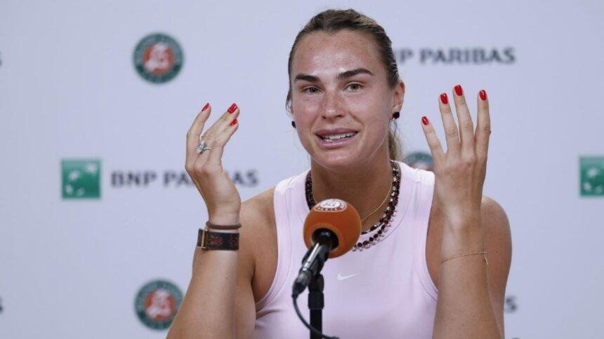 Sabalenka y Sinner protestan por recorte de premios en Roland Garros