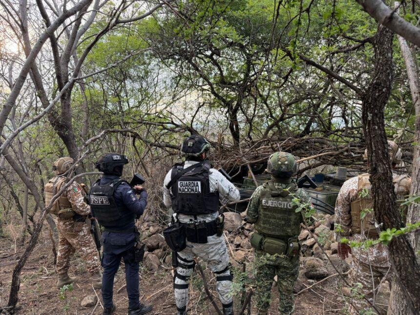 Secretaría de Seguridad y Paz asegura toma clandestina de hidrocarburo en Uriangato