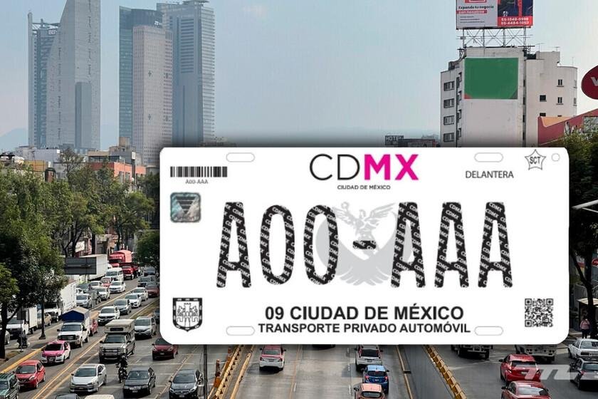 Selección del día de Hoy No Circula antes de gestionar la placa del vehículo