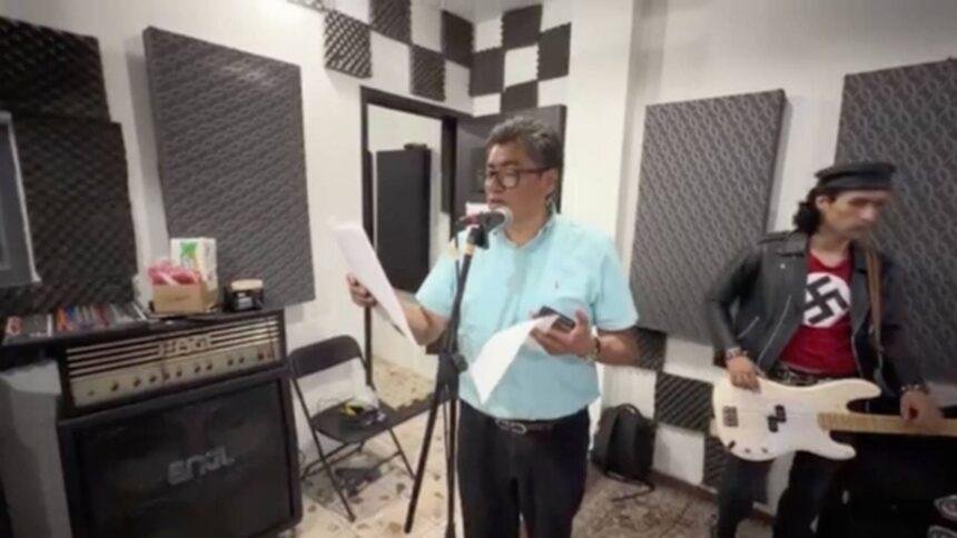 Senador Saúl Monreal genera controversia por vínculos con músico pronazi.