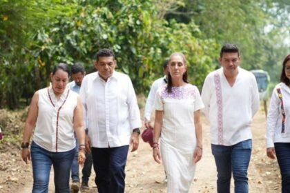 Sheinbaum defiende citatorio de la FGR a Maru Campos en Tabasco.