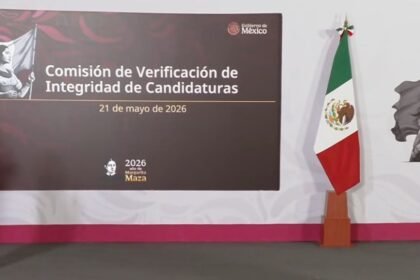 Sheinbaum propone crear comisión en el INE para revisar nexos criminales de candidatos.