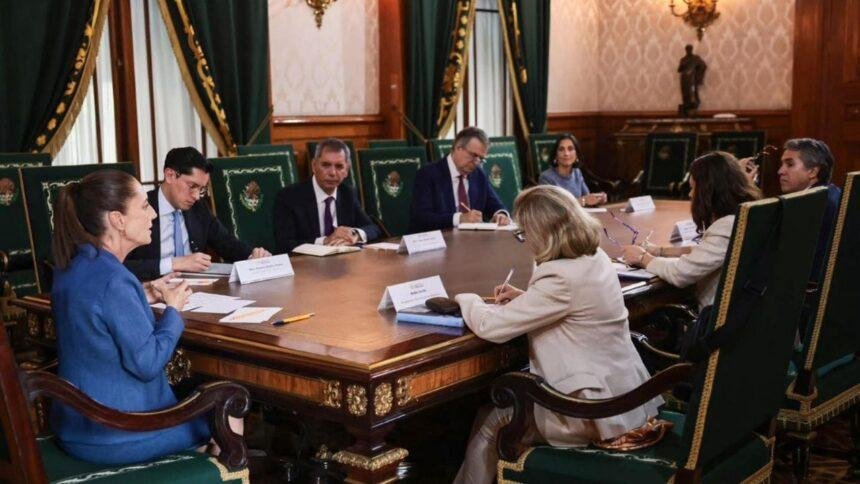sheinbaum y calvino analizan inversiones europeas tras acuerdo con la Sheinbaum y Calviño analizan inversiones europeas tras acuerdo con la UE