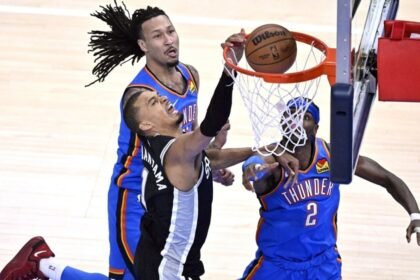 spurs eliminan a los thunder y avanzan a las finales Spurs eliminan a los Thunder y avanzan a las Finales de la NBA