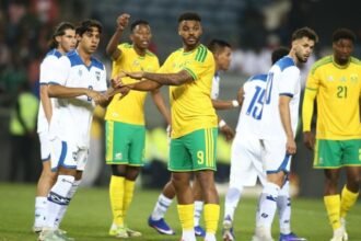 Sudáfrica empata sin goles ante Nicaragua en Johannesburgo antes del Mundial