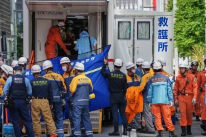 Sustancia desconocida en zona exclusiva de Tokio afecta a 26 personas