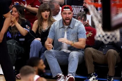 Taylor Swift y Travis Kelce deslumbran en la final de la NBA