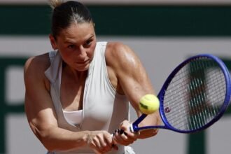 Tenista ucraniana llora tras ataque cerca de su hogar en Roland Garros