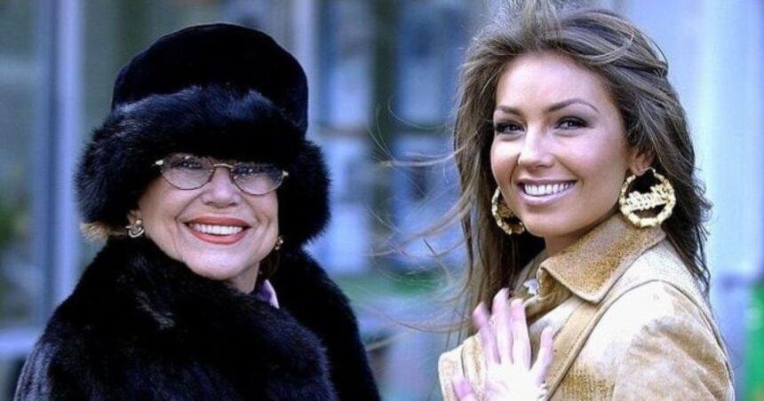 Thalía recuerda a su madre a 15 años de su fallecimiento