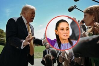 Trump responde duramente a reportera sobre conflicto con México