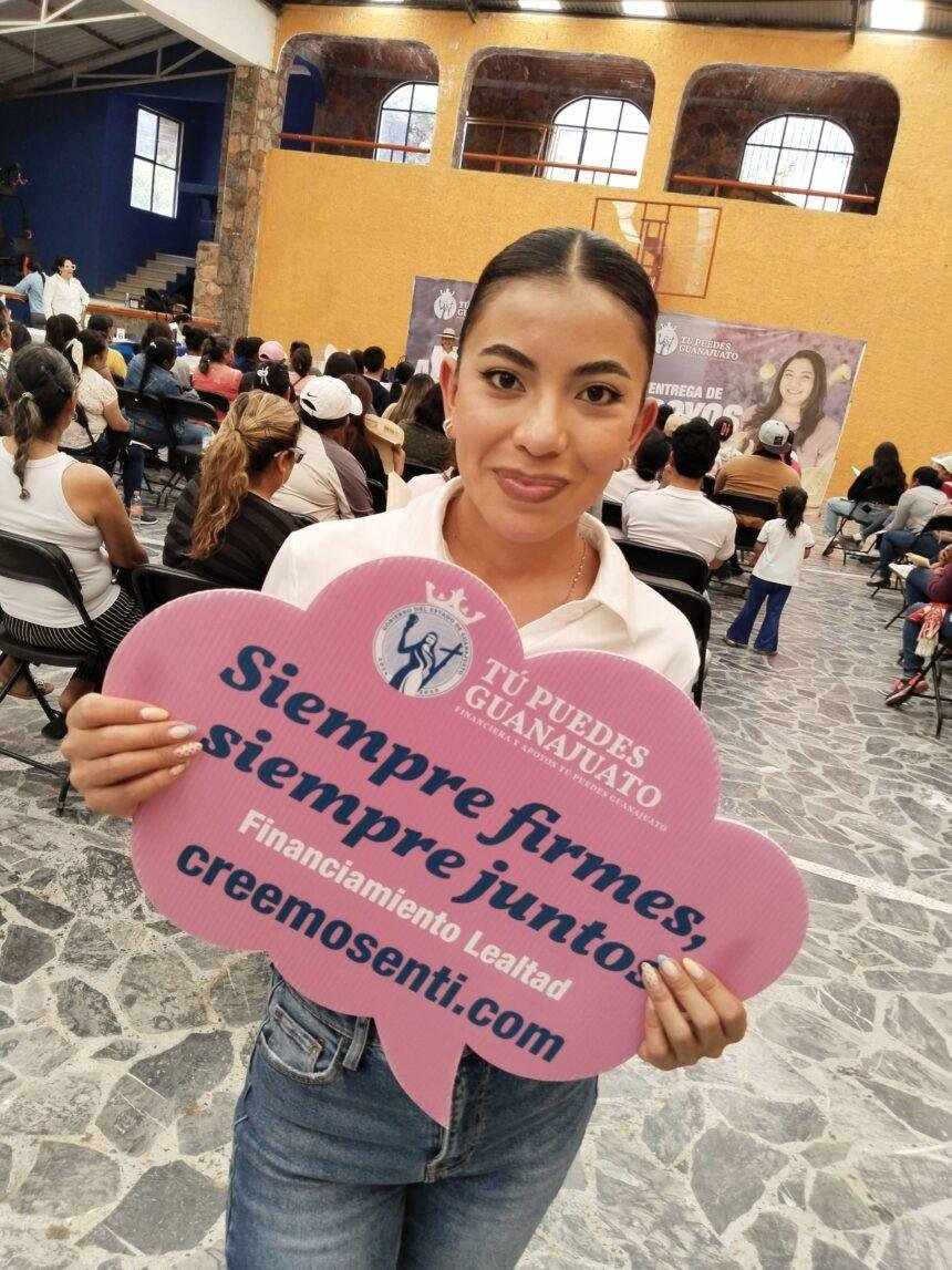 Tú Puedes Guanajuato impulsa emprendimientos en Atarjea y Victoria.