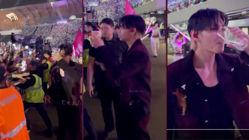 V de BTS comparte video especial tras sus conciertos en México