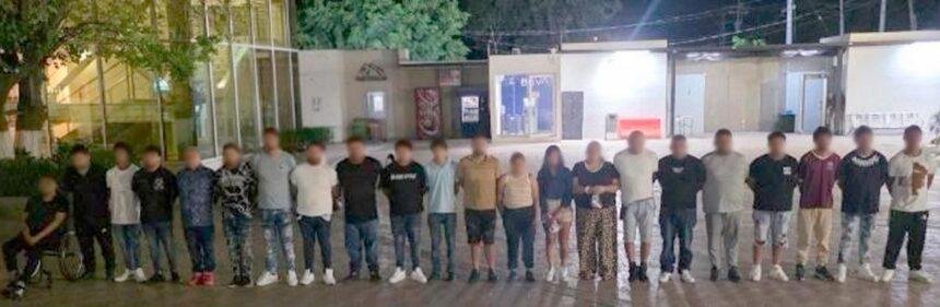 Vinculan a proceso a 22 detenidos en Silao por delincuencia organizada