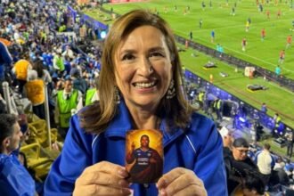 Xóchitl Gálvez destaca en la ida de la final junto a San Huiqui