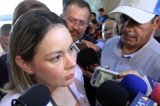 Yaraldine Bonilla se niega a comentar sobre detención de ex secretario de Seguridad estatal.