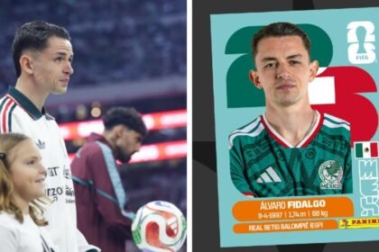 Actualización de estampas de Panini incluye a Álvaro Fidalgo del Tri