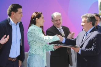Aguascalientes Entrega de Obras en la Secundaria Técnica 1
