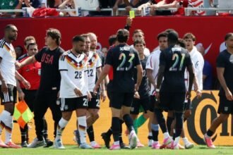 Alemania supera a Estados Unidos en un intenso amistoso lleno de tensión