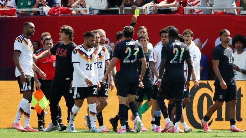 Alemania supera a Estados Unidos en un intenso amistoso lleno de tensión