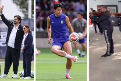 Amaury Vergara da la bienvenida a Corea del Sur con mariachis