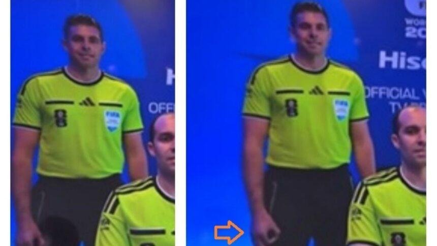 Árbitro australiano aclara acusaciones de gesto racista en el Mundial