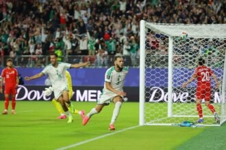 Argelia logra una remontada impresionante contra Jordania en el Grupo J