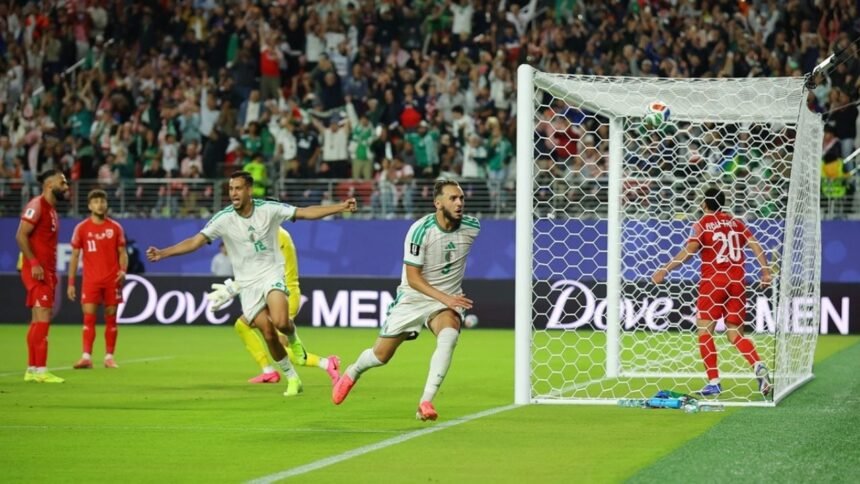 Argelia logra una remontada impresionante contra Jordania en el Grupo J