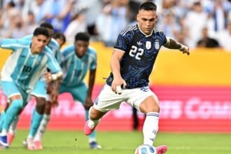 Argentina vence a Honduras con suplentes mientras Messi permanece en la banca
