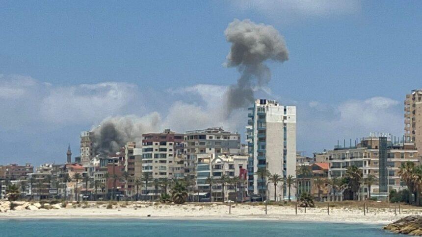 Ataque israelí en Líbano causa nueve muertos y 29 heridos en Tiro