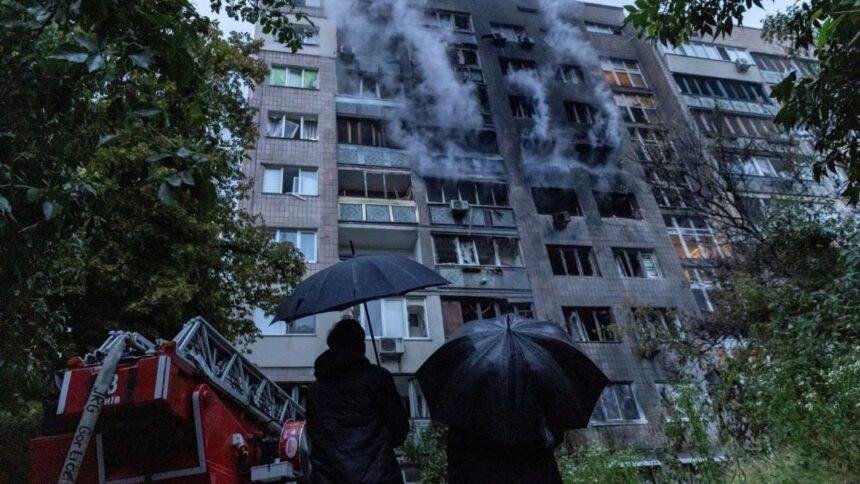 Ataque masivo de Rusia con drones y misiles causa 11 muertos en Ucrania
