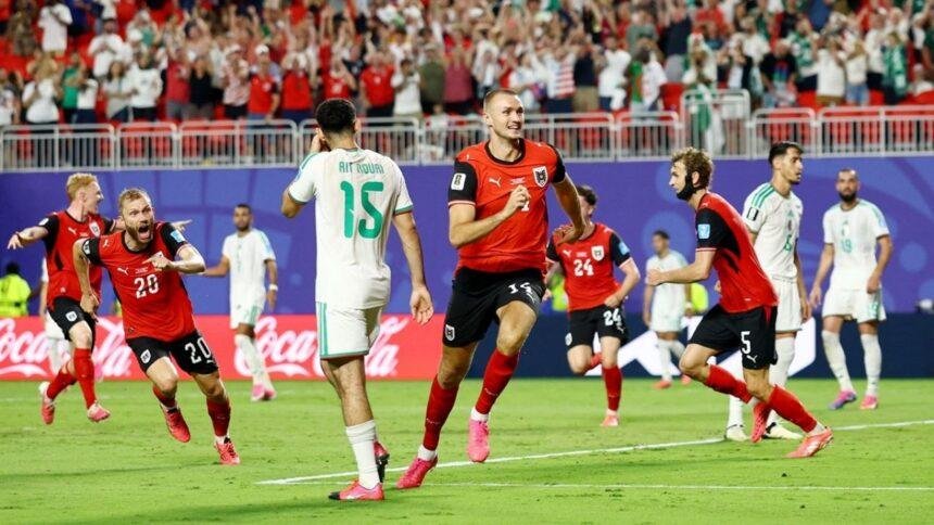 Austria y Argelia empatan en un partido dramático y avanzan a Dieciseisavos