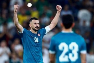 Aymen Hussein interrogado durante su llegada a Estados Unidos para el Mundial