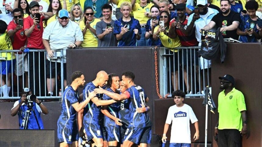 brasil gana a egipto pero wesley llora por su futuro Brasil gana a Egipto, pero Wesley llora por su futuro en el Mundial