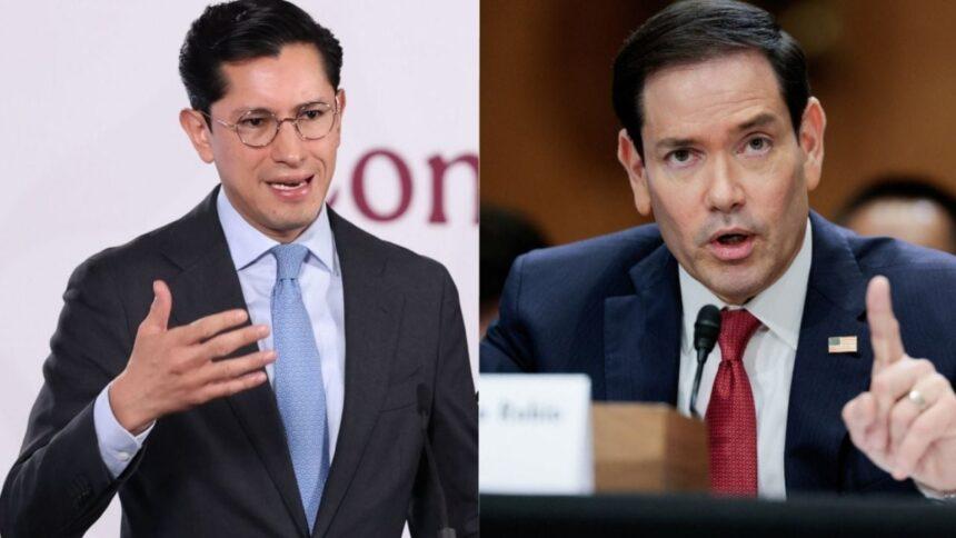 Canciller Velasco y secretario Rubio dialogan sobre relación bilateral.