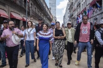 Centro Histórico: Brugada trabaja por su recuperación tras plantón CNTE