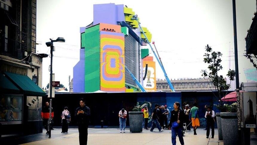 Centro Histórico recibe visitantes del Mundial entre vallas y bloqueos.